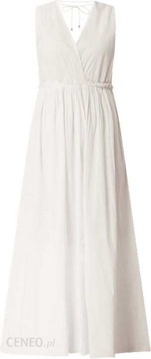 Długa sukienka w stylu kopertowym model ‘Voile’