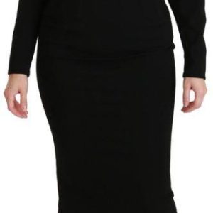 Dolce & Gabbana BODYCON płaszcza Midi Stretch Sukienka