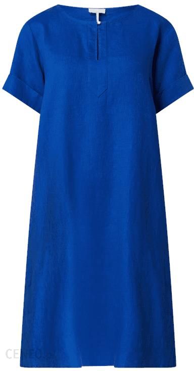 Sukienka lniana z wycięciem w kształcie łezki model ‘Cidelhi’