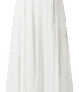 Suknia ślubna z koronki i szyfonu
