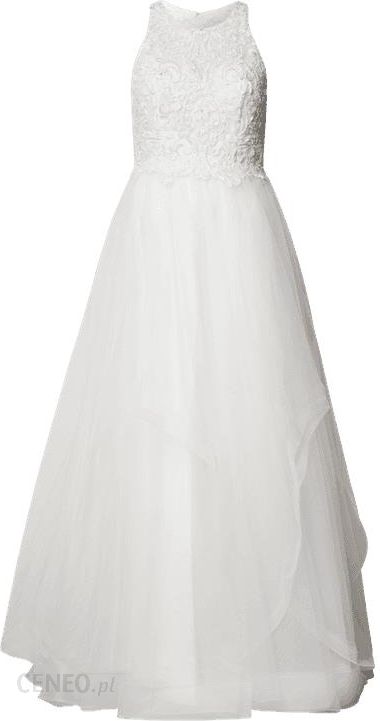 Suknia ślubna z tiulu